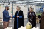 Eindhoven 26 oktober 2023
Koningin Maxima op bezok bij de dutch design week in Eindhoven . Maxima had haar goede vriendin Mariska Dietz mee genomen . Mariska Heeft paleis huis Den Bosch ingericht .