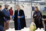 Eindhoven 26 oktober 2023
Koningin Maxima op bezok bij de dutch design week in Eindhoven . Maxima had haar goede vriendin Mariska Dietz mee genomen . Mariska Heeft paleis huis Den Bosch ingericht .