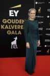 Utrecht 29 september 2023
Uitreiking gouden kalveren in de schouwburg van Utrecht. Jurgen Smit en Marit v Bohemen en haar dochter
