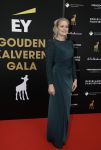 Utrecht 29 september 2023
Uitreiking gouden kalveren in de schouwburg van Utrecht. Jurgen Smit en Marit v Bohemen en haar dochter