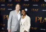 Amsterdam 13 oktober 2023
Premiere Piaf in het DeLamar theater.
Natacha Harlequin met partner
