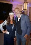 Hilversum 7 oktober 2023
Presentatie nieuwe magazine van Nicole des Bouvrie bij  Theater Gooiland. Nicole des Bouvrie met partner