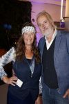 Hilversum 7 oktober 2023
Presentatie nieuwe magazine van Nicole des Bouvrie bij  Theater Gooiland. Nicole des Bouvrie met partner
