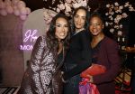 Amsterdam 23 oktober 2023
Presentatie nieuwe cover Kek Mama op event van Friends of the brands in het Lido . Patty Brard Dyantha Brooks  en Natacha Harlequin