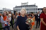 Soestdijk 7 oktober 2023
Prinses Beatrix is bij de walk voor het spierfonds waarvan de finish bij Paleis Soestdijk is.
