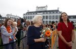 Soestdijk 7 oktober 2023
Prinses Beatrix is bij de walk voor het spierfonds waarvan de finish bij Paleis Soestdijk is.