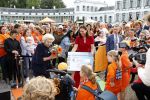 Soestdijk 7 oktober 2023
Prinses Beatrix is bij de walk voor het spierfonds waarvan de finish bij Paleis Soestdijk is.