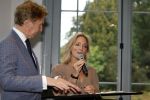 Soestdijk 11 oktober 2023
 Prinses Margarita de Bourbon de Parme poseert voorafgaand aan de opening van de tentoonstelling De vrouwen van Soestdijk op Paleis Soestdijk. In de tentoonstelling staan de vrouwen die het paleis gevormd hebben en er verbleven centraal, onder wie koningin Juliana, koningin-regentes Emma van Waldeck-Pyrmont .Prinses Margarita en Cees Wijburg
