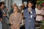 Soestdijk 11 oktober 2023
 Prinses Margarita de Bourbon de Parme poseert voorafgaand aan de opening van de tentoonstelling De vrouwen van Soestdijk op Paleis Soestdijk. In de tentoonstelling staan de vrouwen die het paleis gevormd hebben en er verbleven centraal, onder wie koningin Juliana, koningin-regentes Emma van Waldeck-Pyrmont .Prinses Margarita en Cees Wijburg