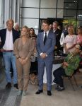 Soestdijk 11 oktober 2023
 Prinses Margarita de Bourbon de Parme poseert voorafgaand aan de opening van de tentoonstelling De vrouwen van Soestdijk op Paleis Soestdijk. In de tentoonstelling staan de vrouwen die het paleis gevormd hebben en er verbleven centraal, onder wie koningin Juliana, koningin-regentes Emma van Waldeck-Pyrmont . Prinses Margarita en Cees Wijburg
