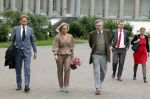 Soestdijk 11 oktober 2023
 Prinses Margarita de Bourbon de Parme poseert voorafgaand aan de opening van de tentoonstelling De vrouwen van Soestdijk op Paleis Soestdijk. In de tentoonstelling staan de vrouwen die het paleis gevormd hebben en er verbleven centraal, onder wie koningin Juliana, koningin-regentes Emma van Waldeck-Pyrmont . Prinses Margarita en Cees Wijburg
