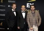 Utrecht 29 september 2023
Uitreiking gouden kalveren in de schouwburg van Utrecht. Ramsey Nasr met zijn vader en broer Shariff Nasr