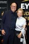 Utrecht 29 september 2023
Uitreiking gouden kalveren in de schouwburg van Utrecht. Renee Soutendijk met man Thed Lensen