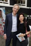Amsterdam 10 oktober 2023
Presentatie boek moeders van Esther Goedegebuure bij het West Indisch huis. Robbert Dijkgraaf en zijn vrouw Pia de Jong