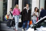Amsterdam 5 oktober 2023
Robbert Rodenburg Romee Strijd en Monica Geuze op straat in Amsterdam zuid.