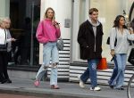 Amsterdam 5 oktober 2023
Robbert Rodenburg Romee Strijd en Monica Geuze op straat in Amsterdam zuid.