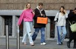 Amsterdam 5 oktober 2023
Robbert Rodenburg Romee Strijd en Monica Geuze op straat in Amsterdam zuid.