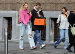 Amsterdam 5 oktober 2023
Robbert Rodenburg Romee Strijd en Monica Geuze op straat in Amsterdam zuid.