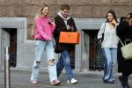 Amsterdam 5 oktober 2023
Robbert Rodenburg Romee Strijd en Monica Geuze op straat in Amsterdam zuid.
