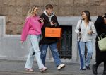 Amsterdam 5 oktober 2023
Robbert Rodenburg Romee Strijd en Monica Geuze op straat in Amsterdam zuid.