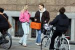 Amsterdam 5 oktober 2023
Robbert Rodenburg Romee Strijd en Monica Geuze op straat in Amsterdam zuid.