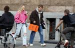 Amsterdam 5 oktober 2023
Robbert Rodenburg Romee Strijd en Monica Geuze op straat in Amsterdam zuid.