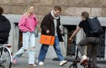 Amsterdam 5 oktober 2023
Robbert Rodenburg Romee Strijd en Monica Geuze op straat in Amsterdam zuid.