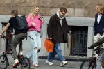 Amsterdam 5 oktober 2023
Robbert Rodenburg Romee Strijd en Monica Geuze op straat in Amsterdam zuid.