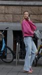 Amsterdam 5 oktober 2023
Robbert Rodenburg Romee Strijd en Monica Geuze op straat in Amsterdam zuid.