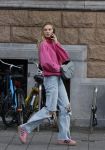 Amsterdam 5 oktober 2023
Robbert Rodenburg Romee Strijd en Monica Geuze op straat in Amsterdam zuid.