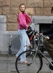Amsterdam 5 oktober 2023
Robbert Rodenburg Romee Strijd en Monica Geuze op straat in Amsterdam zuid.