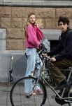 Amsterdam 5 oktober 2023
Robbert Rodenburg Romee Strijd en Monica Geuze op straat in Amsterdam zuid.