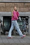 Amsterdam 5 oktober 2023
Robbert Rodenburg Romee Strijd en Monica Geuze op straat in Amsterdam zuid.