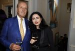 Amsterdam 29 oktober 2023
Opening expositie Davide Heijmans . Haar man Thierry Baudet en haar zoontje waren ook aanwezig .
Theo Hiddema en Lusine