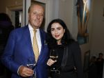 Amsterdam 29 oktober 2023
Opening expositie Davide Heijmans . Haar man Thierry Baudet en haar zoontje waren ook aanwezig .
Theo Hiddema en Lusine