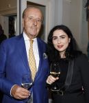 Amsterdam 29 oktober 2023
Opening expositie Davide Heijmans . Haar man Thierry Baudet en haar zoontje waren ook aanwezig .
Theo Hiddema en Lusine