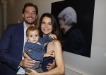 Amsterdam 29 oktober 2023
Opening expositie Davide Heijmans . Haar man Thierry Baudet en haar zoontje waren ook aanwezig .