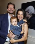 Amsterdam 29 oktober 2023
Opening expositie Davide Heijmans . Haar man Thierry Baudet en haar zoontje waren ook aanwezig .