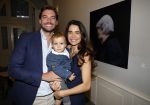 Amsterdam 29 oktober 2023
Opening expositie Davide Heijmans . Haar man Thierry Baudet en haar zoontje waren ook aanwezig .