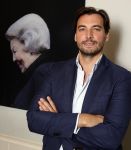 Amsterdam 29 oktober 2023
Opening expositie Davide Heijmans . Haar man Thierry Baudet en haar zoontje waren ook aanwezig .