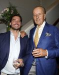 Amsterdam 29 oktober 2023
Opening expositie Davide Heijmans . Haar man Thierry Baudet en haar zoontje waren ook aanwezig .
Thierry Baudet en Theo Hiddema