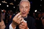 Amsterdam 17 oktober 2024
Het televizierring gala 2024  in carre . Andre v Duin won een Oeuvre ring . Hij kwam samen met vriend Fernando en Janny v d Heijden en haar hondje Nhaan