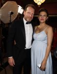 Amsterdam 17 oktober 2024
Het televizierring gala 2024  in carre . Anna Gimbrere zwanger met Herman v d Zandt