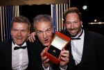 Amsterdam 17 oktober 2024
Het televizierring gala 2024  in carre . Winnaar dwars door de lage landen met Arnout Hauben Philippe Niclaes en Ruben Callens