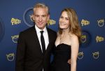Amsterdam 17 oktober 2024
Het televizierring gala 2024  in carre . Art Rooijakkers met zijn vrouw