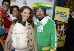 Utrecht 13 oktober 2024
Premiere de club van sinterklaas in Utrecht. Chava Voorin t Holt met baby en partner Job Bovenlander