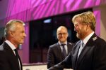Amsterdam 10 oktober 2024
Koning Willem Alexander opent het HQ van DPG Media / Mediavaert . Aanwezig namend de GPD Christian v Thillo ( Executive Chairman van DPG Media ) en Erik Roddenhof (CEO DPG Media ).
