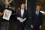 Amsterdam 10 oktober 2024
Koning Willem Alexander opent het HQ van DPG Media / Mediavaert . Aanwezig namend de GPD Christian v Thillo ( Executive Chairman van DPG Media ) en Erik Roddenhof (CEO DPG Media ).