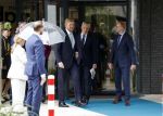 Amsterdam 10 oktober 2024
Koning Willem Alexander opent het HQ van DPG Media / Mediavaert . Aanwezig namend de GPD Christian v Thillo ( Executive Chairman van DPG Media ) en Erik Roddenhof (CEO DPG Media ).