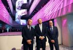 Amsterdam 10 oktober 2024
Koning Willem Alexander opent het HQ van DPG Media / Mediavaert . Aanwezig namend de GPD Christian v Thillo ( Executive Chairman van DPG Media ) en Erik Roddenhof (CEO DPG Media ).